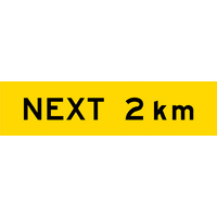 Next 2 km (1200x300x6mm) Corflute