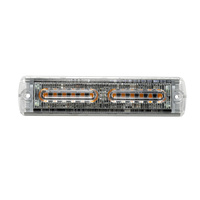 12W LED Ultra Slim Dimmable Amber Warning Light Head
