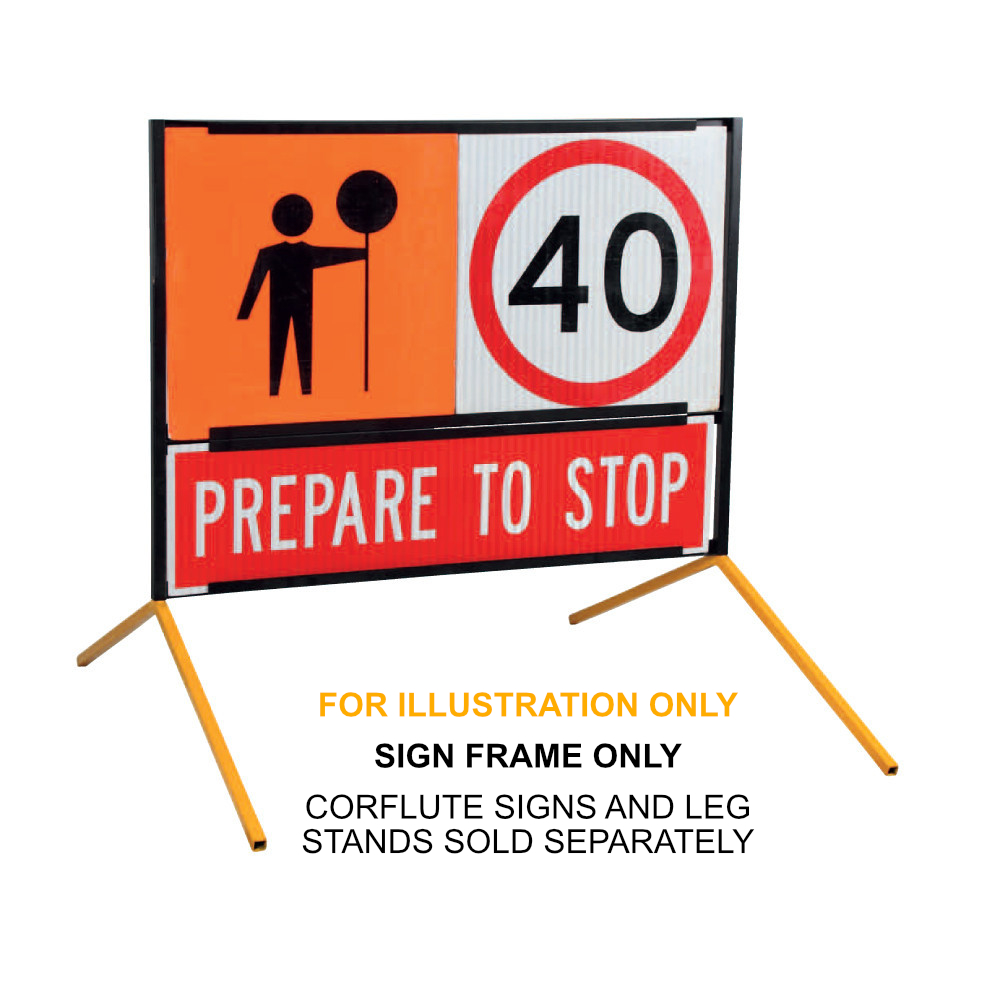 MULTI MESSAGE TRAFFIC SIGN FRAME