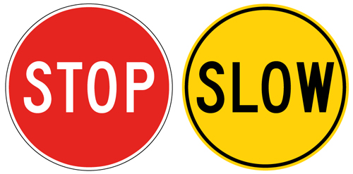 Stop Slow 450mm Bat