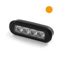 H4S1 12W Amber LED Warning Light Head