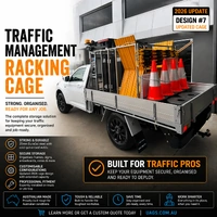 Traffic Control Management Vehicle Racking Cage