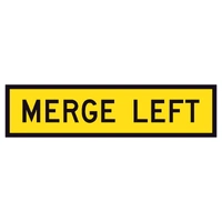 Merge Left TM2-39B (1200x300mm) | Corflute Sign Panel