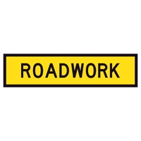 Roadwork TM2-26B (1200x300mm) | Corflute Sign Panel
