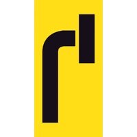 Right Turn Lane Closed Ahead (300x600) Corflute