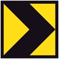 Chevron (SYM) (600x600) Corflute