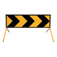 LSM Chevron Boxed Edge Traffic Sign