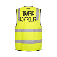 Day/Night Traffic Controller Lime Vest