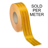 Class 1 Reflective Tape Yellow 1 Meter X 50mm Wide