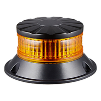 12W Amber LED Warning Light Beacon Amber Lens