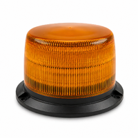 U7-24AAT 48W Amber LED Flashing Beacon - Amber Lens