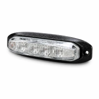 18W LED Warning Light Head | TIR Lens