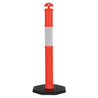 6KG T Top Traffic Bollard and Base (25 Pack)