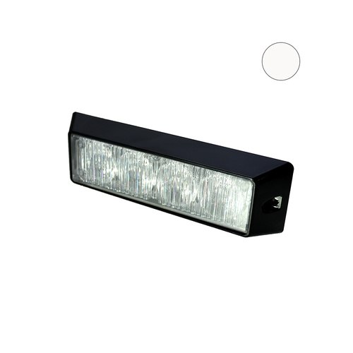 E4 12W White LED Warning Light Head