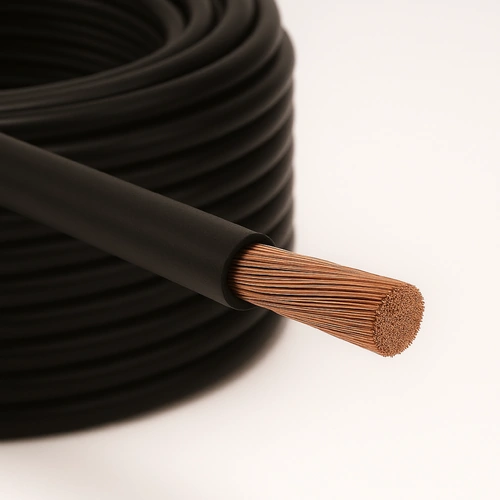 Single Core Battery Cable 8 B&S BLACK 30m Roll