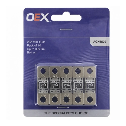 Midi Fuse | 23A | Bolt On Pack of 10