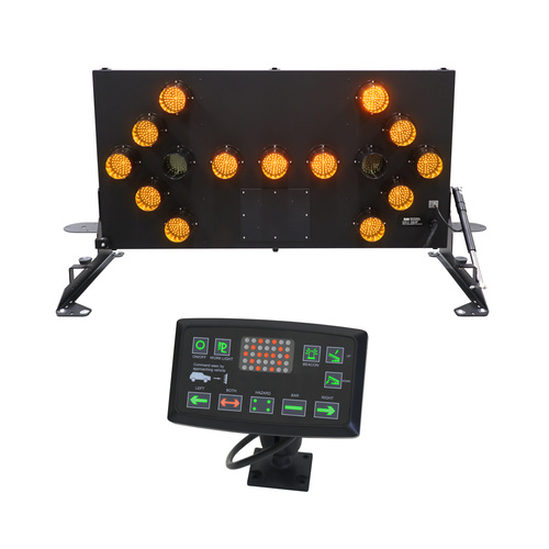 LED Traffic Arrow Board B Class Roof Mount and Controller
