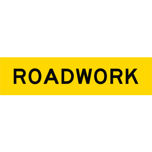 Roadwork (1200x300x6mm) Corflute