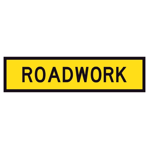 Roadwork TM2-26B (1200x300mm) | Corflute Sign Panel
