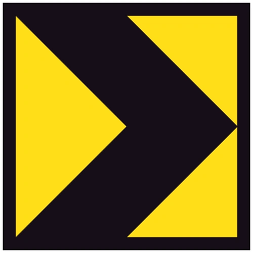 Chevron (SYM) (600x600) Corflute