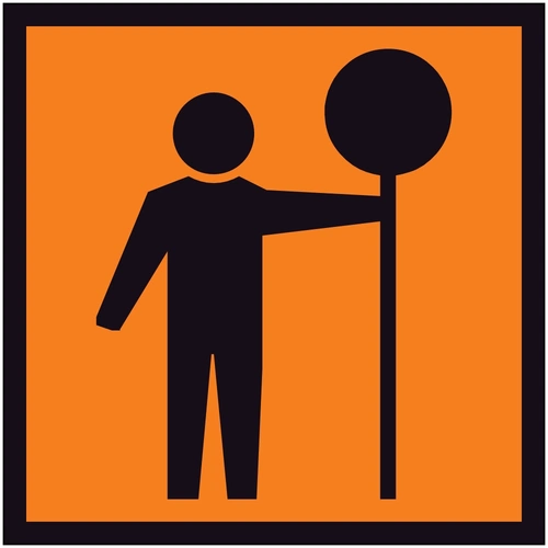 Traffic Controller (SYM) (600x600x6mm) Corflute