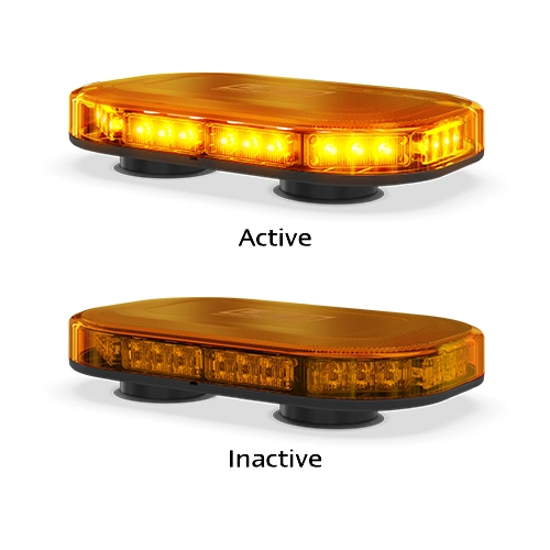Amber LED Emergency Light Bar – Amber Lens, 246mm