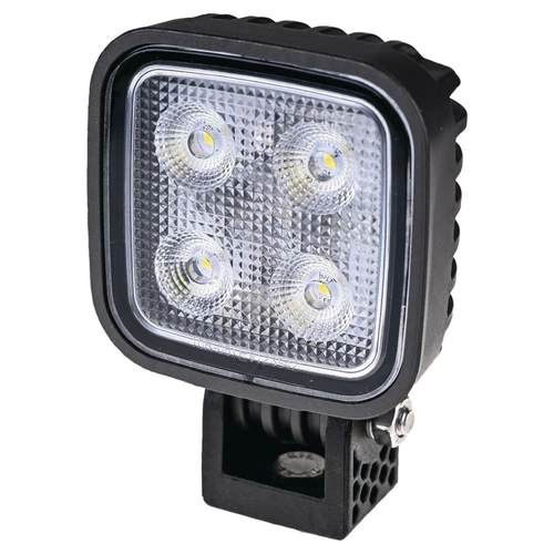 OEX LED Work Light (Square, 12W, 1300lm, 12–24V, IP69K)