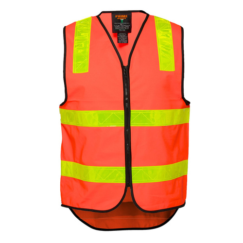 Day/Night Vic Roads Style Orange Vest [Size: Large]