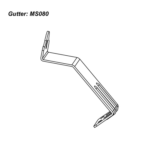 GUTTER BRACKET [MODEL:MS080 ]