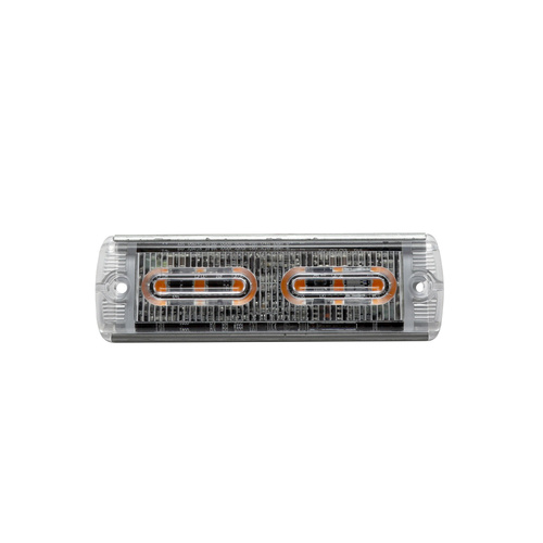 6W LED Ultra Slim Dimmable Warning Light Head [Led Colour: AMBER]