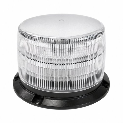 U42-24CAT 48W Amber LED Flashing Beacon - Clear Lens